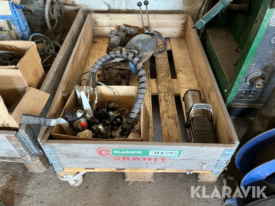 Lot - Hydraulik, faster koblinger Faster