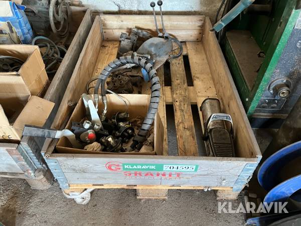 Lot - Hydraulik, faster koblinger Faster