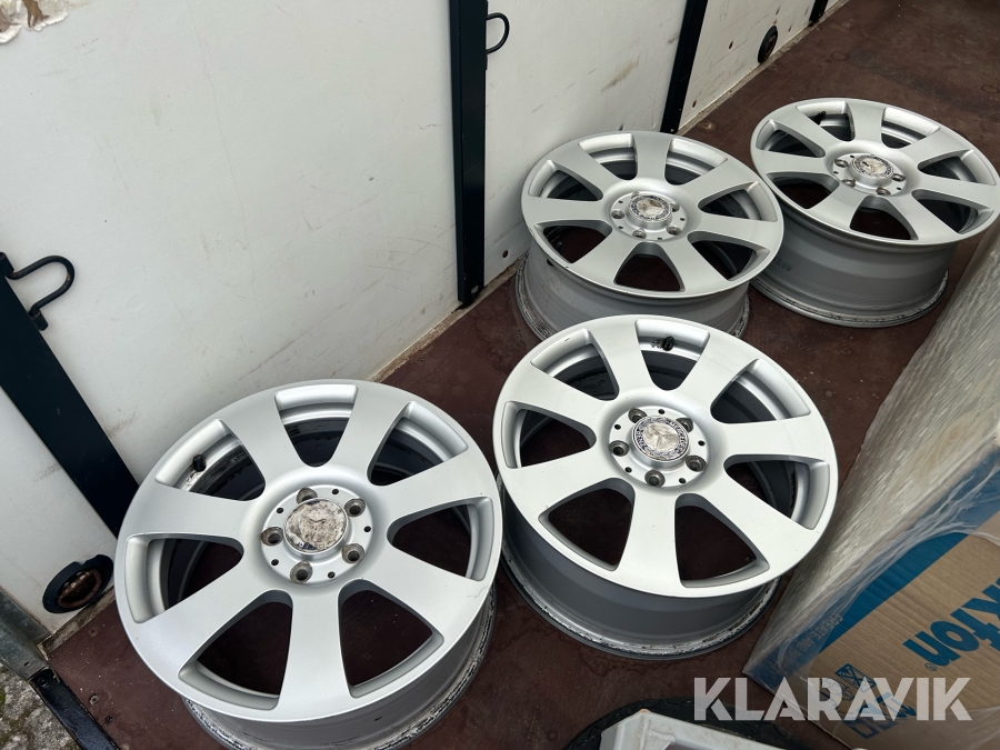 Alufælge Mercedes Benz 4 styk