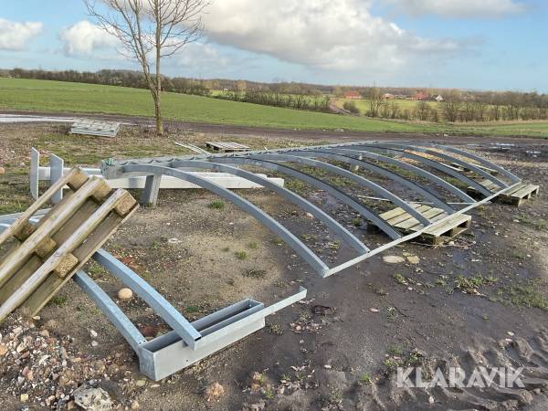 Skelet til car-port Design-smeden
