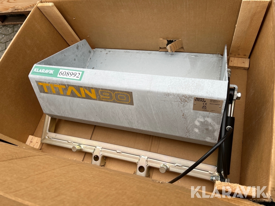 Frontskovl Stiga Titan 90 til rider 