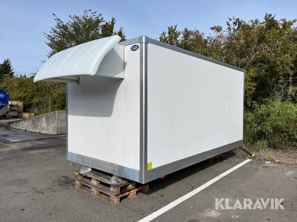 Aluminiumskasse CAB Karosser med Zepro lift