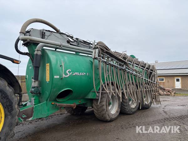 Gyllevogn Samson PG25 med 24 m Samson SB60241-0235 bom