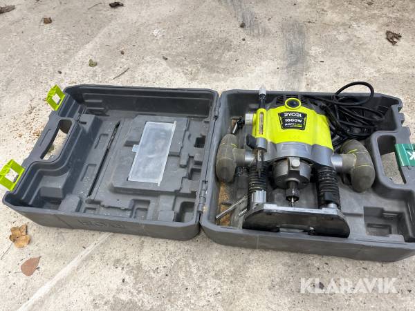 Overfræser Ryobi 1600W