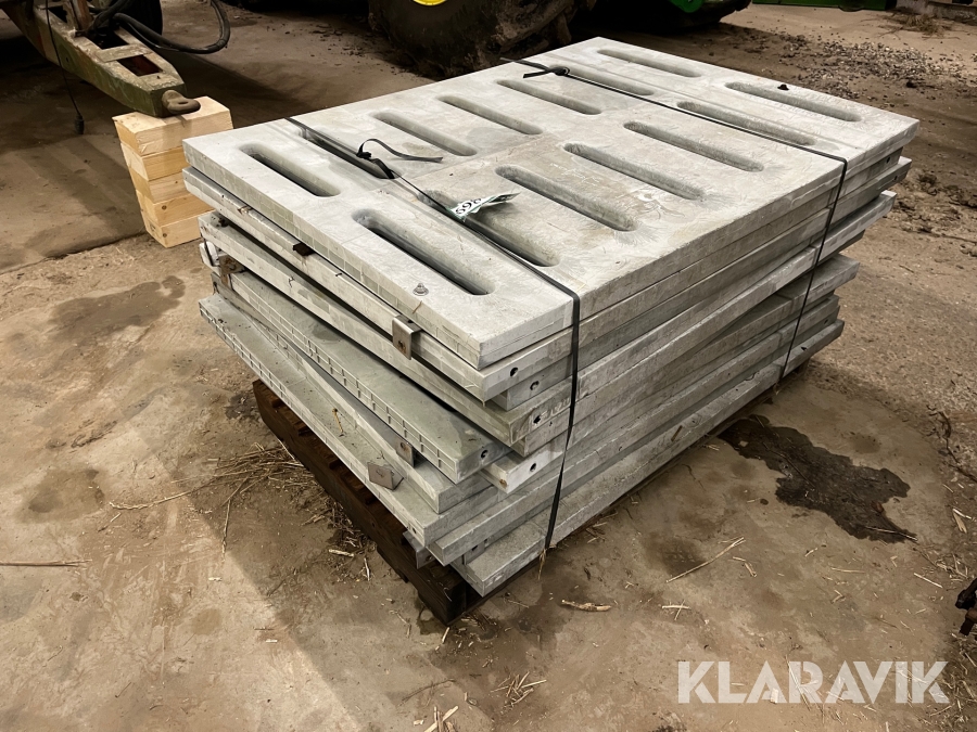 Svineinventar paneler 12 styk