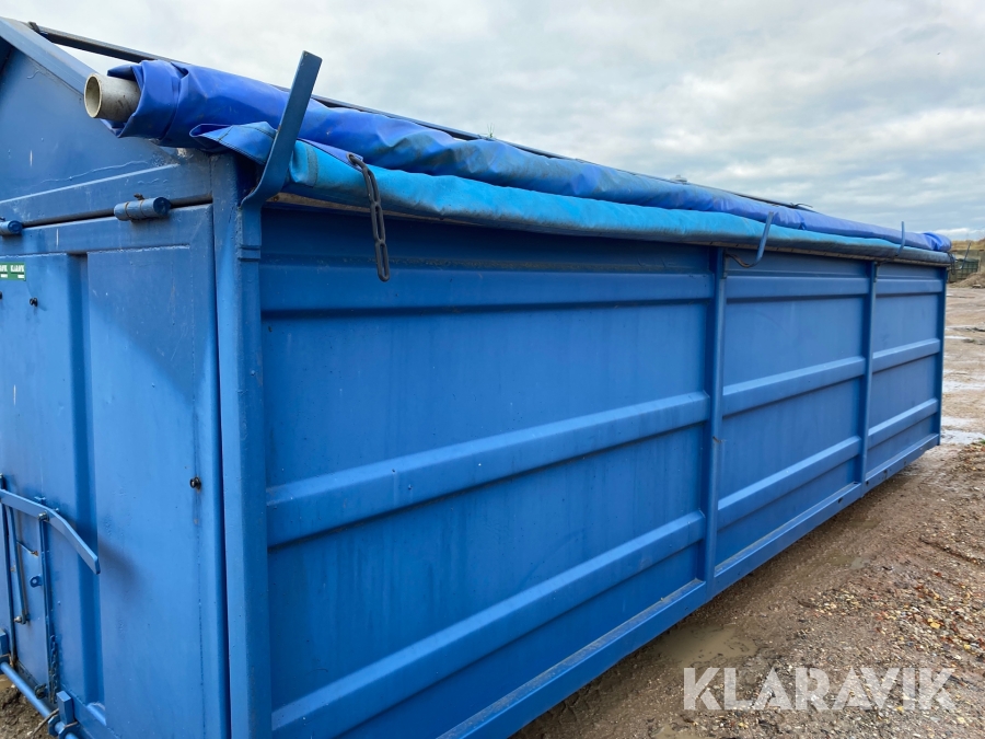 Container 21 m3, Ærø, Klaravik auktioner