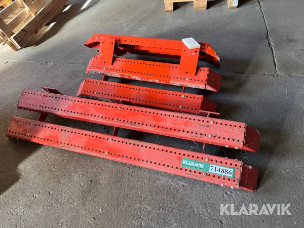 Afskærmning til pallereoler