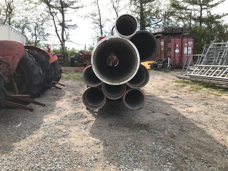 Klaravik Auktioner | PVC kloak rør 160mm og ULTRA PVC 315mm