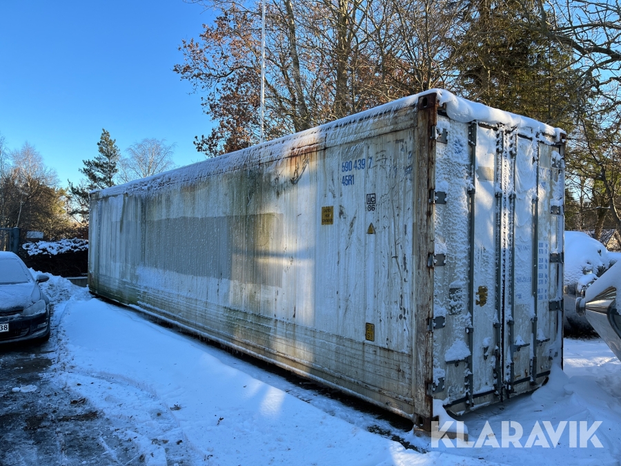 Kølecontainer 40" uden køler Thermo King, Allerød, Klaravi