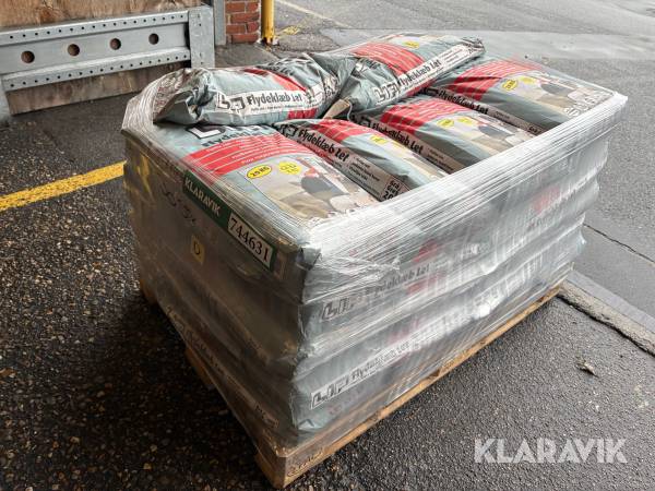 Flydeklæb LIP GRÅ - 30 sække