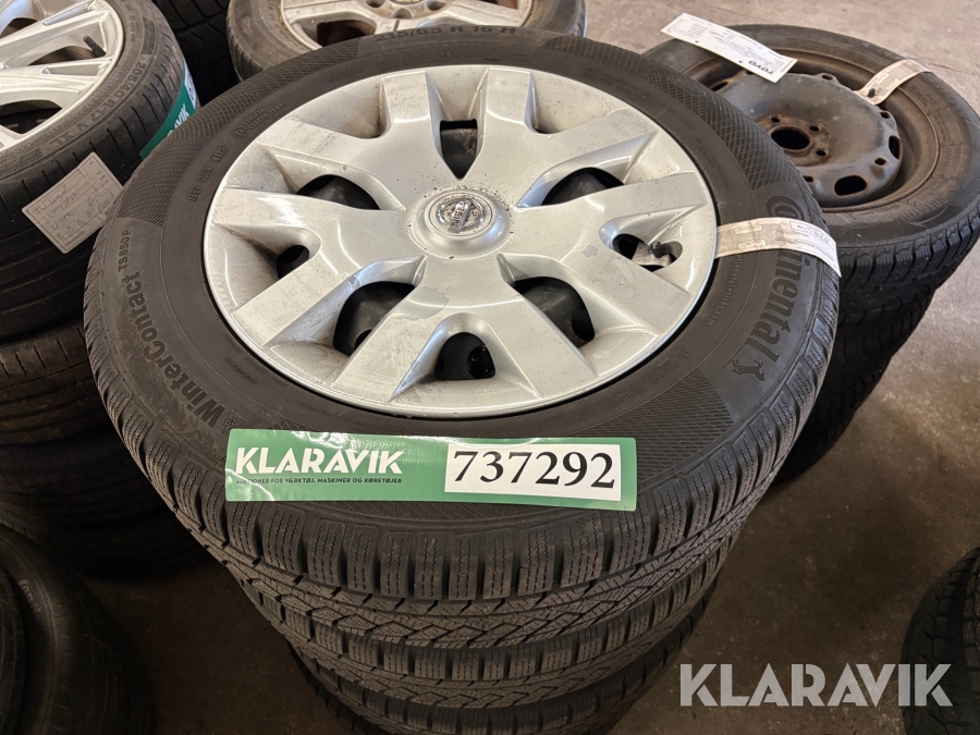 Dæk og fælg Continental WinterContact