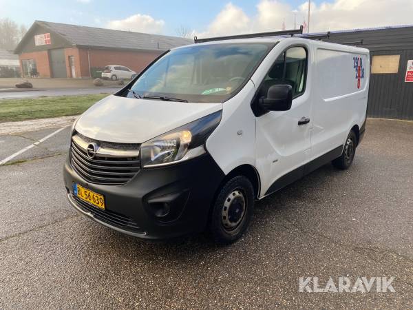 Kassevogn Opel Vivaro 1,6 CDTI