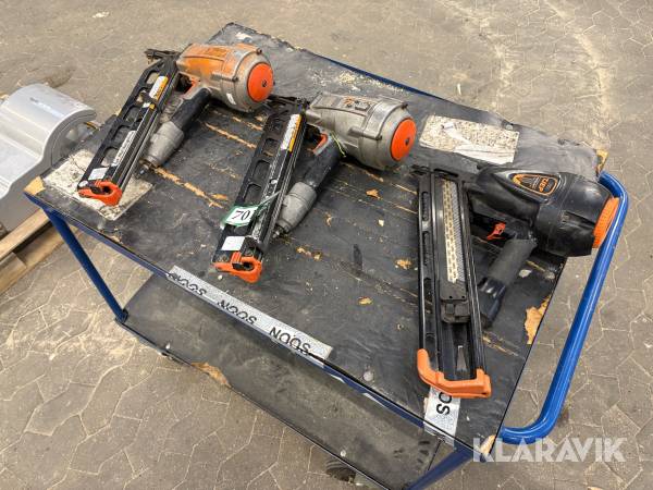 Sømpistoler Paslode & Tjep 3 styk