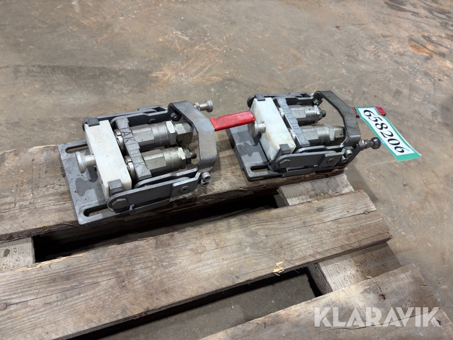 Hydraulisk hurtig skifte 2 styk