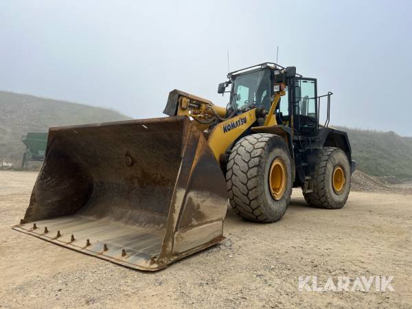 Gummiged Komatsu WA 480-6