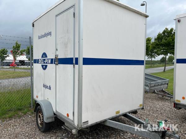Toilet- og badeskur ScanVogn