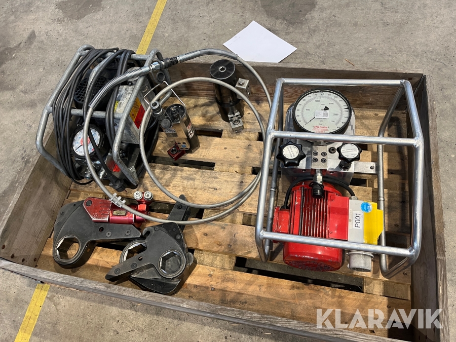 Trækværktøj/hydraulikpumper ITH Og Hytorc