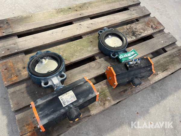 Luftstyret vandventiler 2 stk