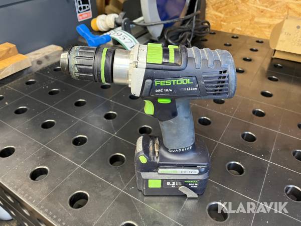 Skruemaskine Festool DRC 18/4