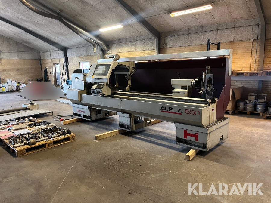 Drejebænk 600 Lathes Alpha 550 med tilbehør / værktøj