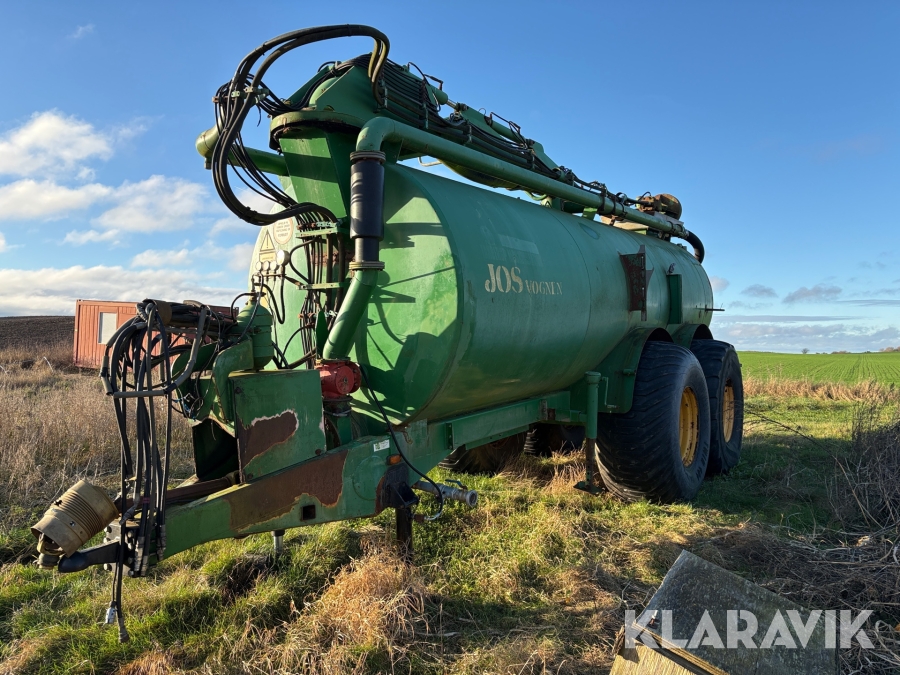 Gyllevogn med Kran og lift Josvognen 