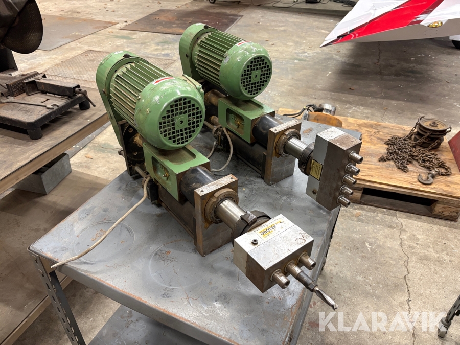 El-pneumatisk borreenhed Grotefeld