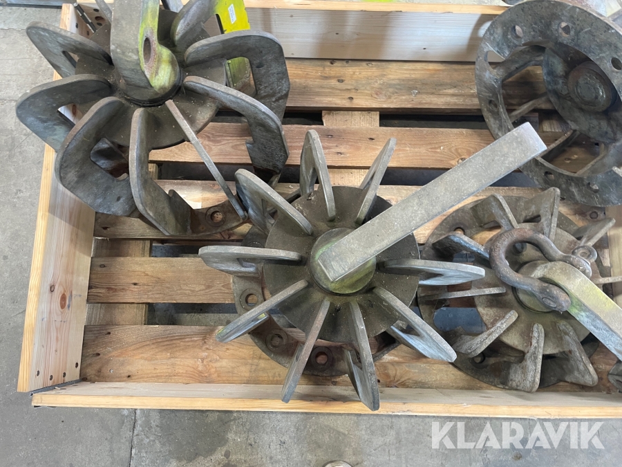 Wheel Duck Daneox 1001, 1002 & 1003 16 Tons