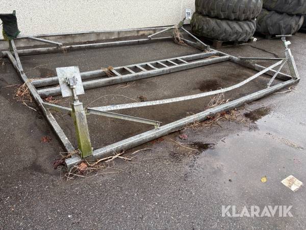 Bådstativ i rustfri stål