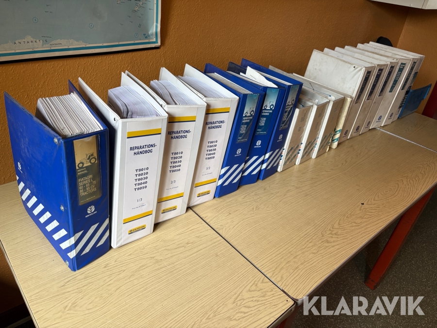 Værkstedsbøger Til New Holland