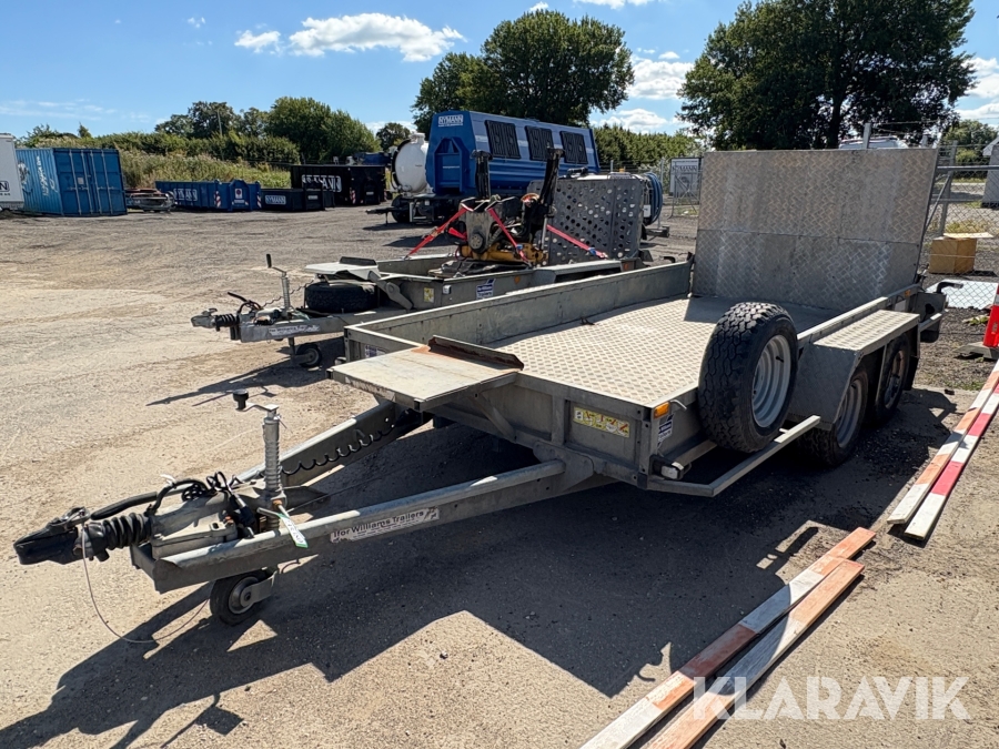 Maskintrailer Ifor Williams GP 126-R