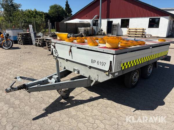 Anhængere til personbiler Safetrailer Tavlevogn