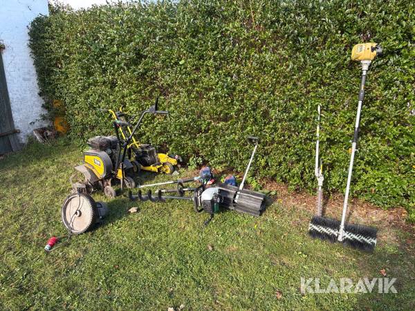 Defekte havemaskiner