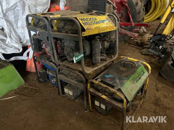 Generatorer Wacker Neuson 5 stk