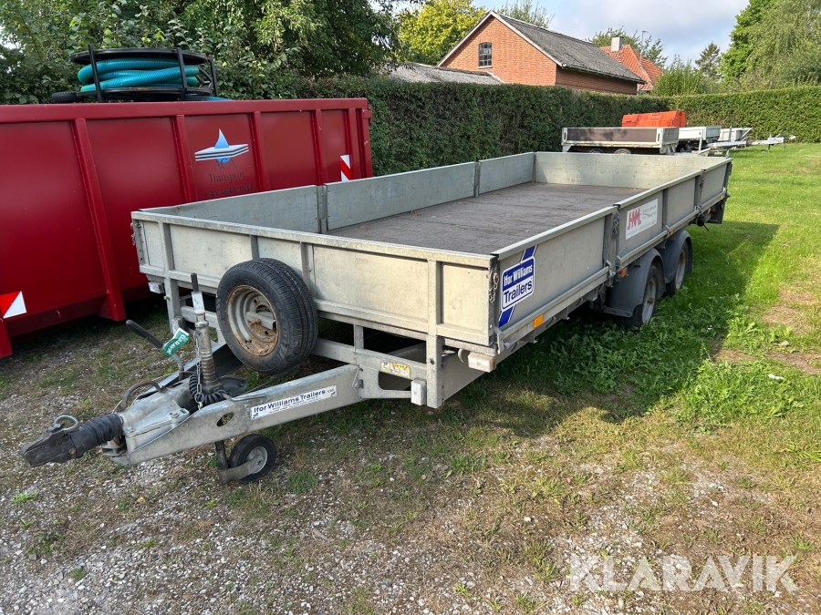 Maskintrailer Ifor Williams 3500kg