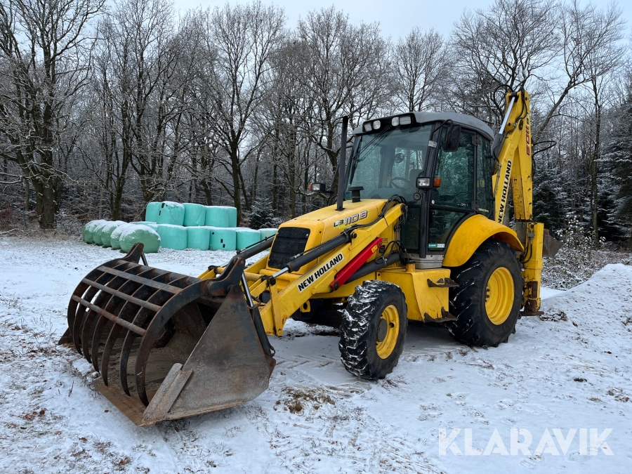 Rendegraver New Holland LB 110.B, Jammerbugt, Klaravik Aukti