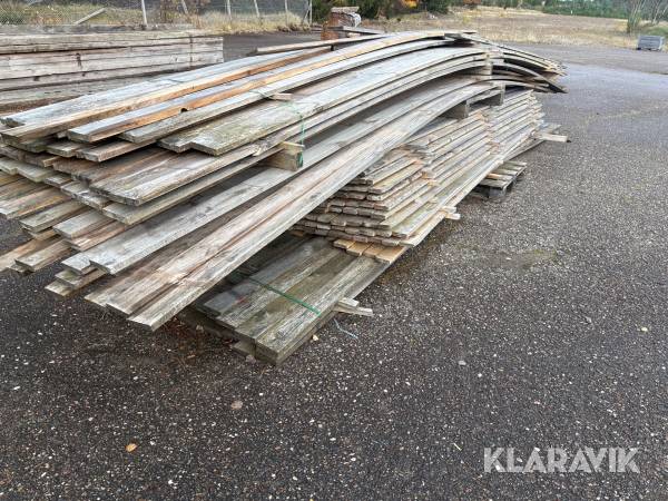 Lot: forskallings brædder forskellige længder <BR>