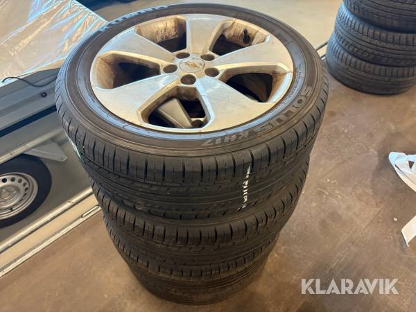 Fælge med dæk Kumho Solus kh17