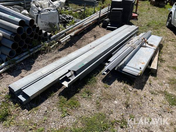 Inddækninger Zink/galvaniseret