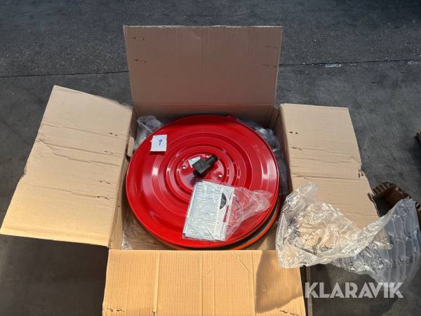 Lot - slangevinde med formfast slange
