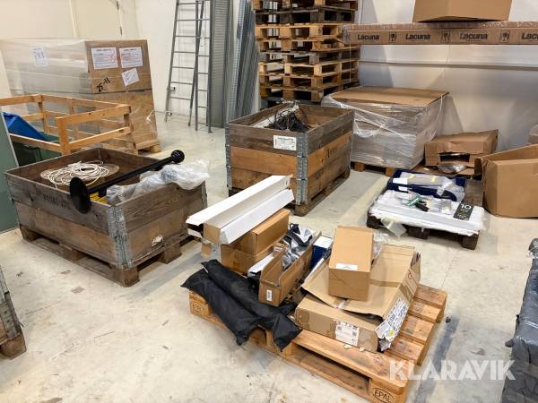 Assorteret paller 4 styk