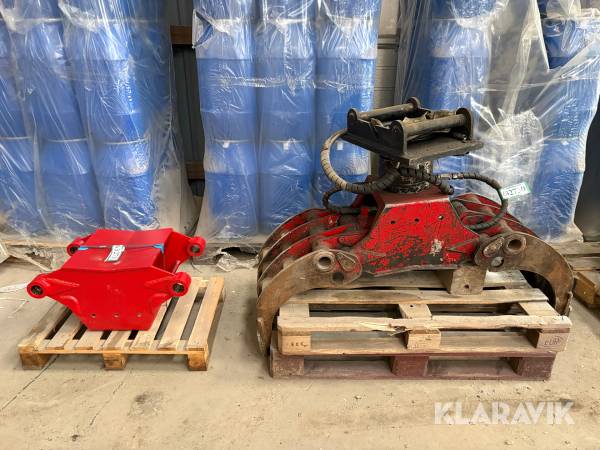 Sorteringsgrab Dala-gripen DGS28 med rotator + ophængshoved