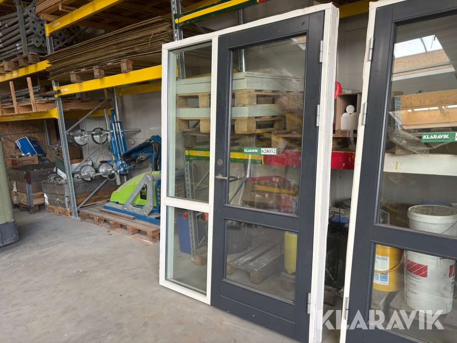 Dørparti 2 lags 1 styk