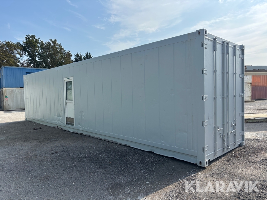 Skibscontainer isoleret 40 fod High Cube