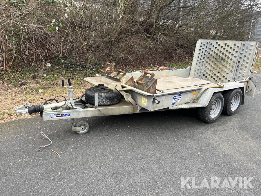 Maskintrailer Ifor williams GH1054BT-R