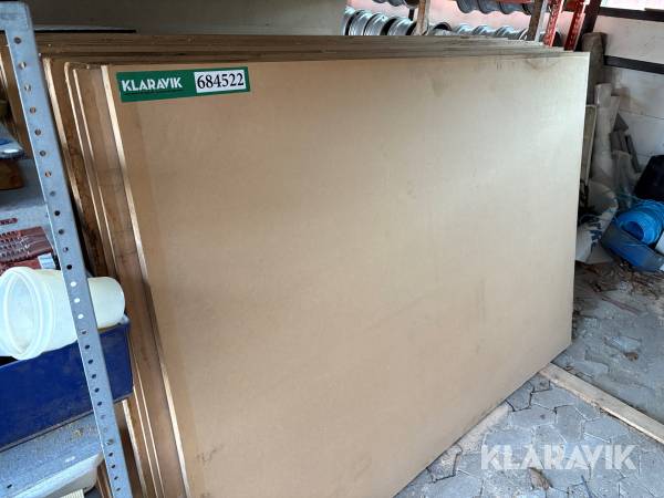 MDF plader 23 plader