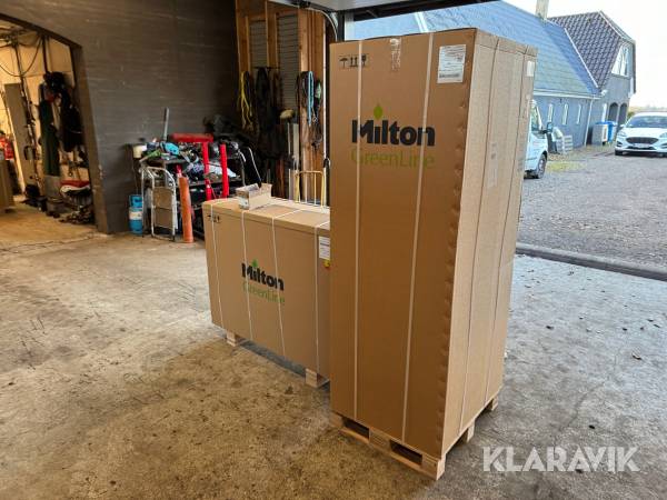 Luft/vand varmepumpe Milton Greenline 9 monoblok