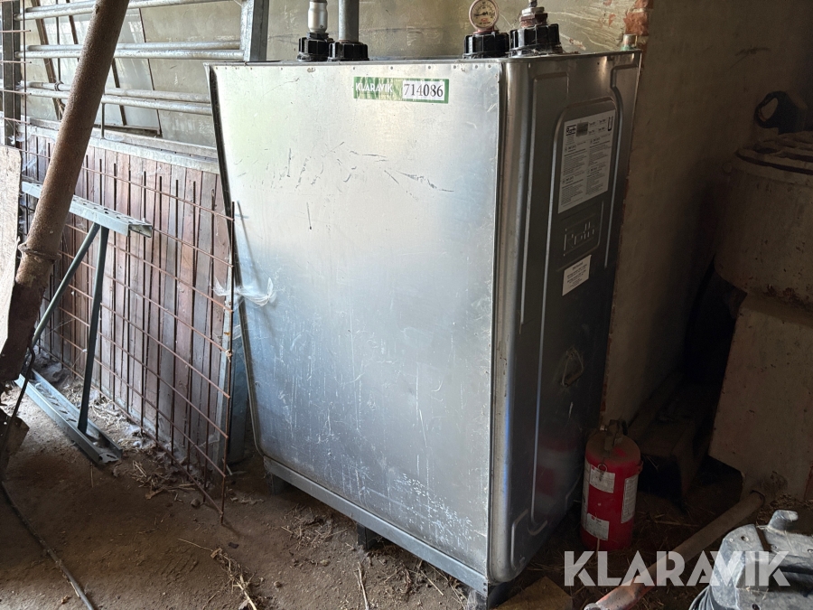 Dobbeltsidet tank Roth 1000L