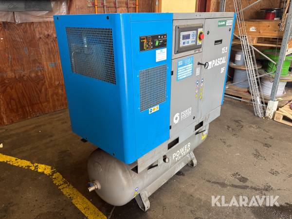 Skruekompressor Power System Pascal 15-10-270 DF