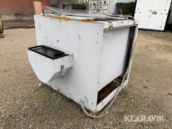 Ventilationsbur indbygget blæser