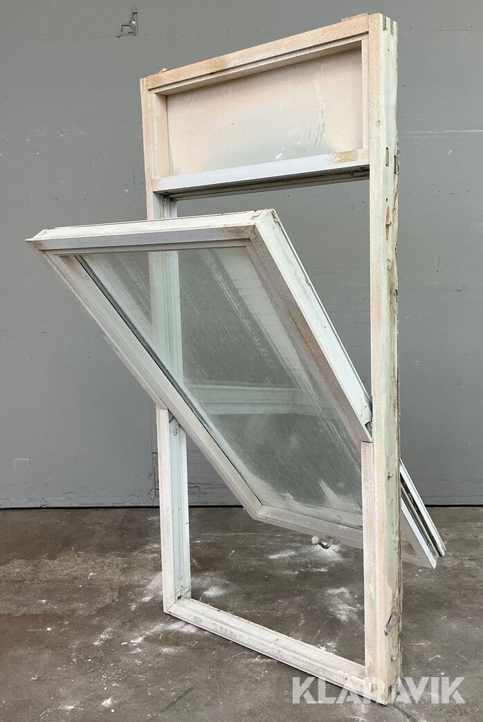 Termovindue med overparti og vippefunktion 28/34 stk 